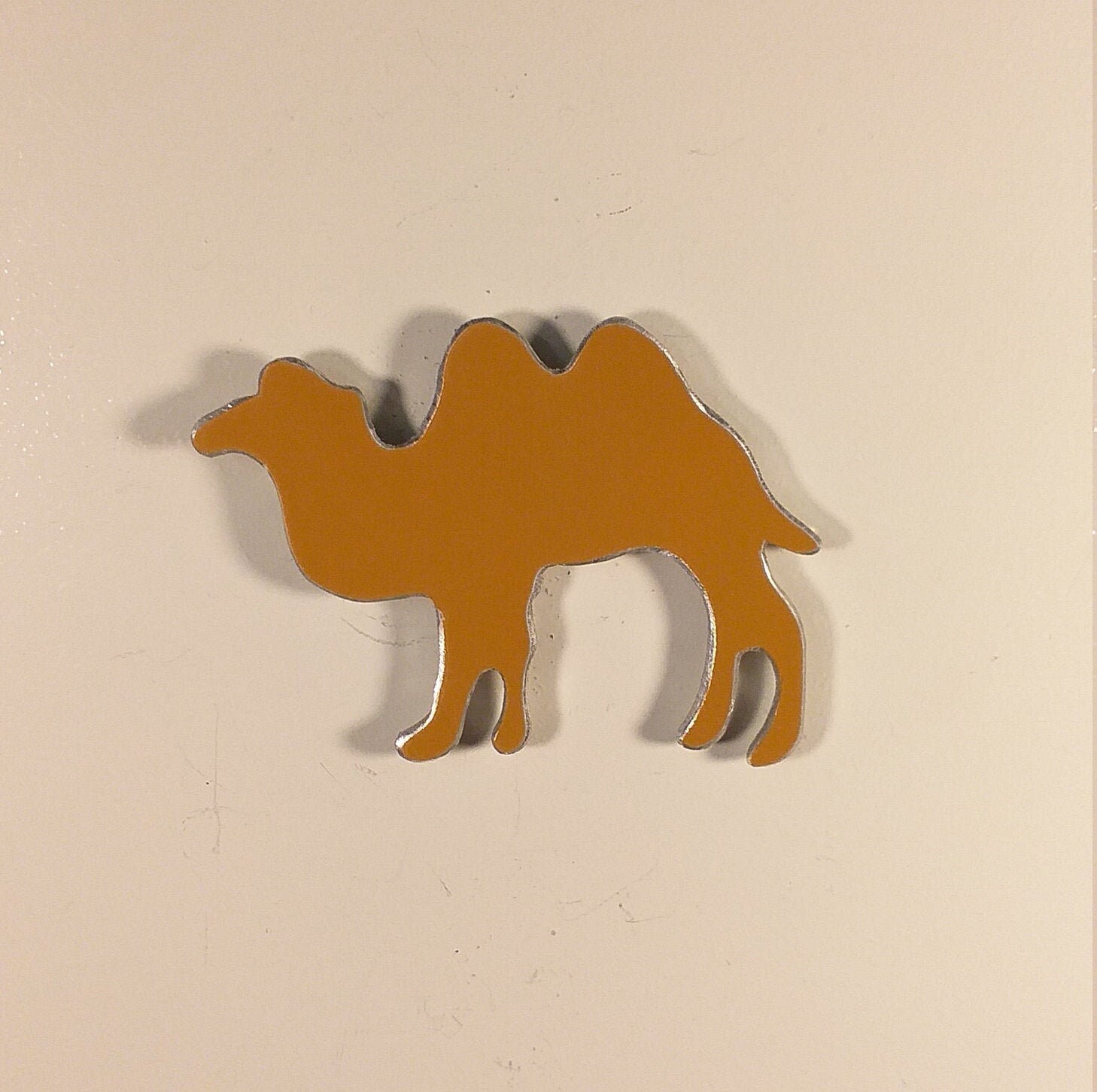 Magnet Chameau Aluminium Recyclé Découpé à La Main