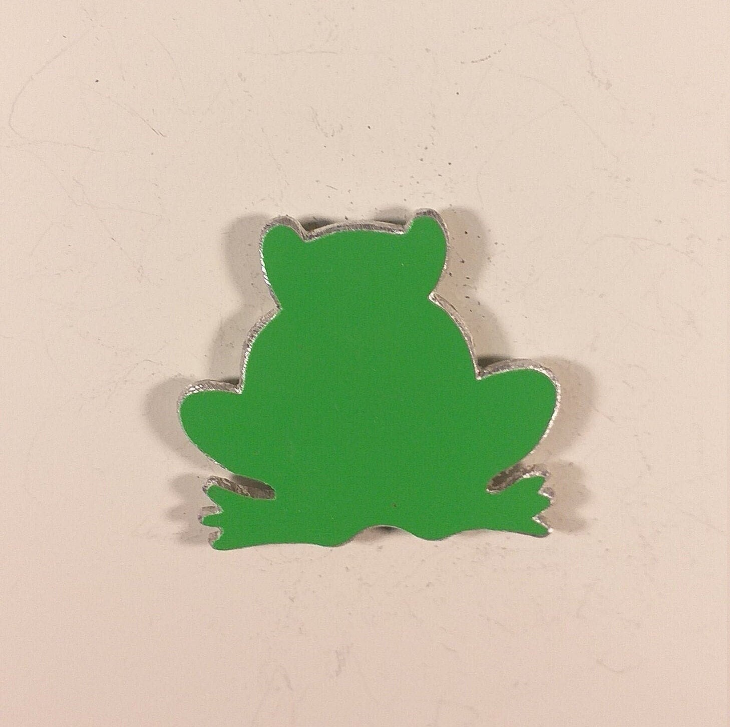 Magnet Grenouille Aluminium Recyclé Découpé à La Main