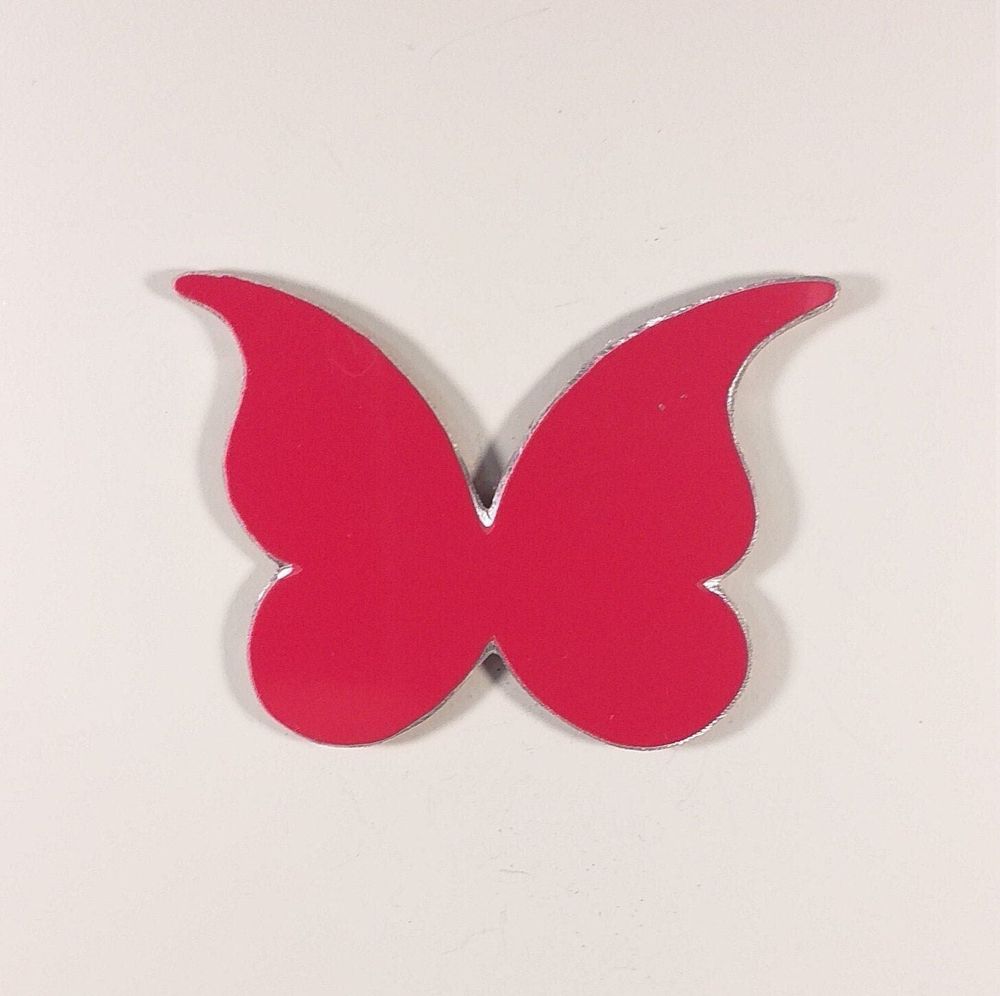 Magnet Papillon Aluminium Recyclé Découpé à La Main