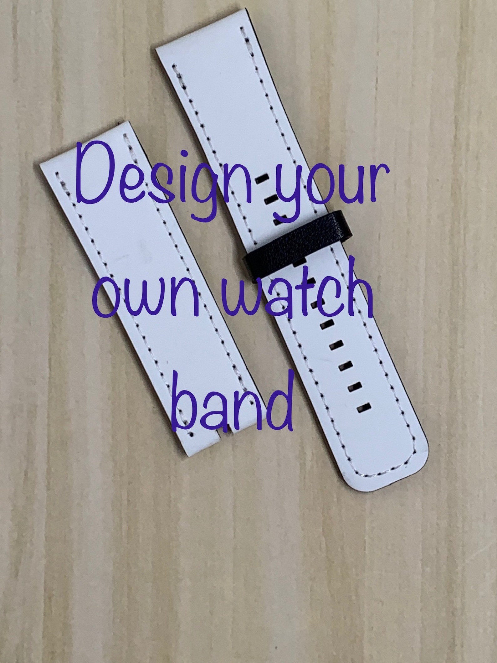Custom watchband Etsy