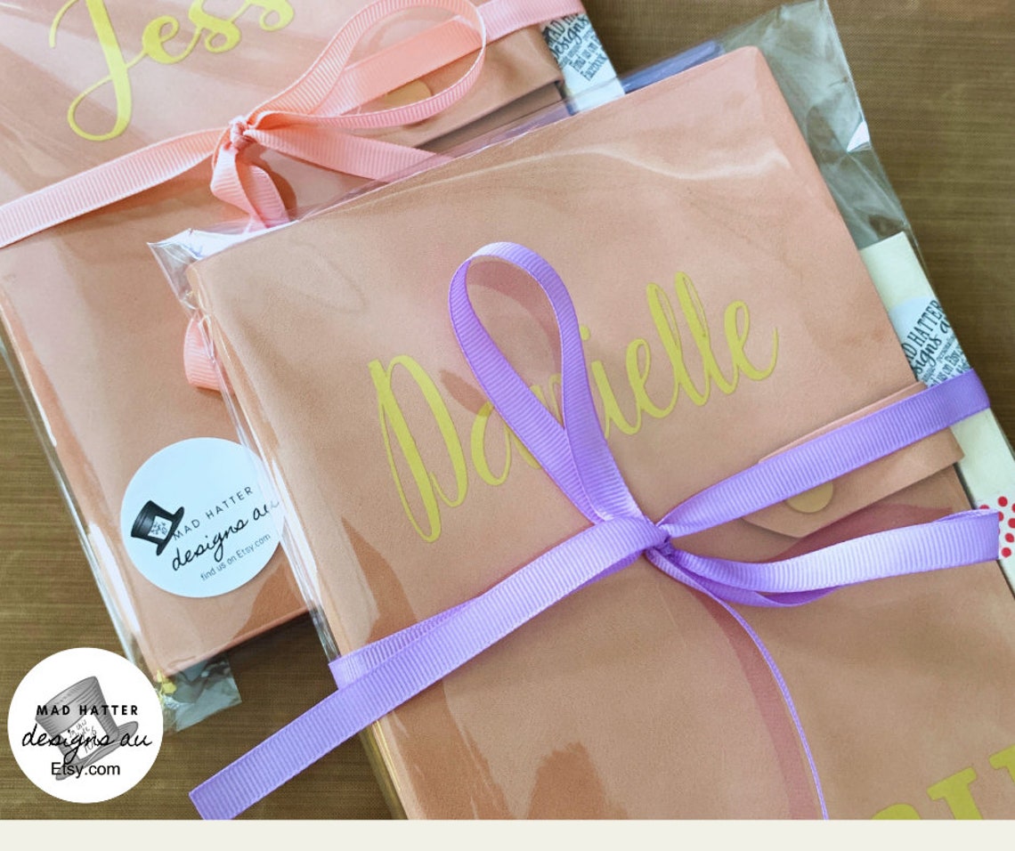 Custom notebook and pen setpersonalised notebook gift set Etsy