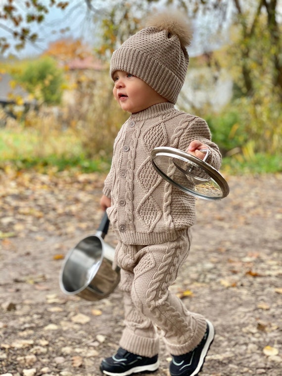 Conjuntos De Ropa Para Bebes Recien Nacido Niño Varon Súper Suave Con  Gorros 3 piezas