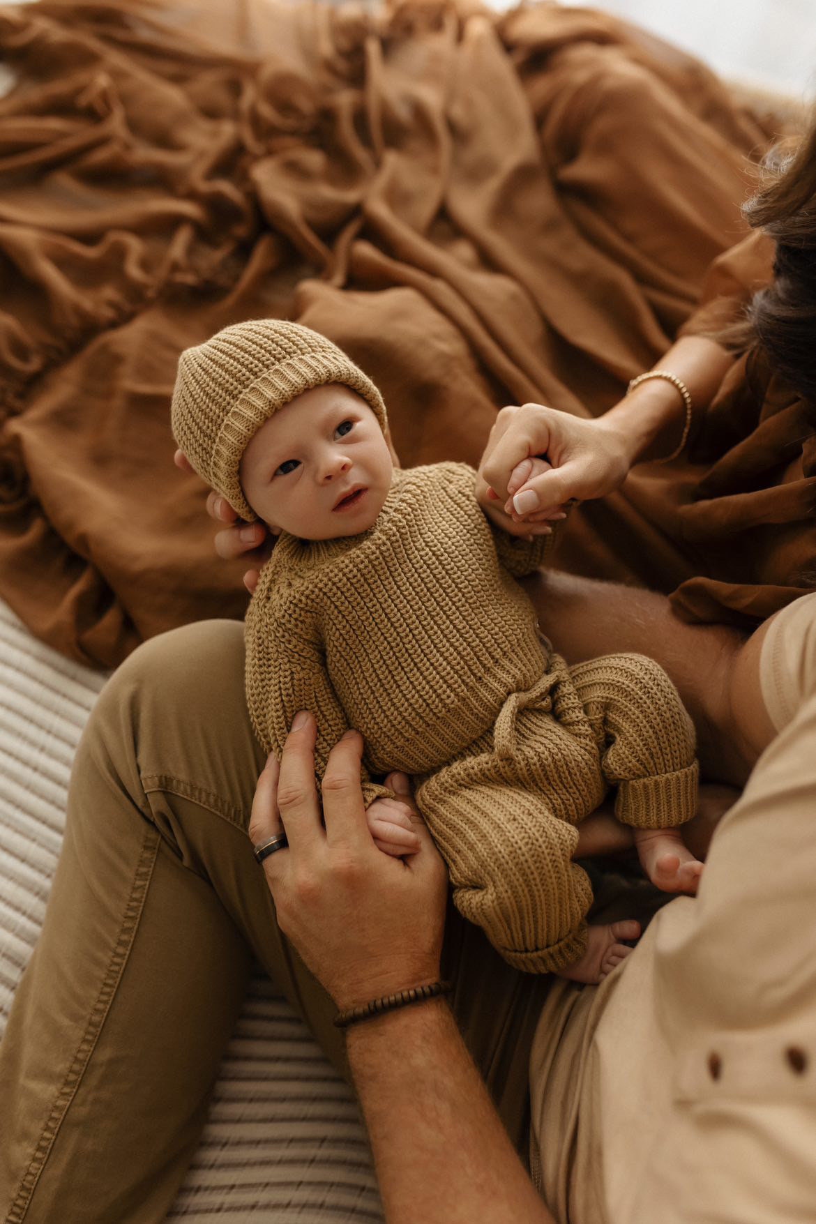 Ensemble Tricoté Pour Bébé Fille - Taille 6-9 Mois - Neuf Sans étiquettes