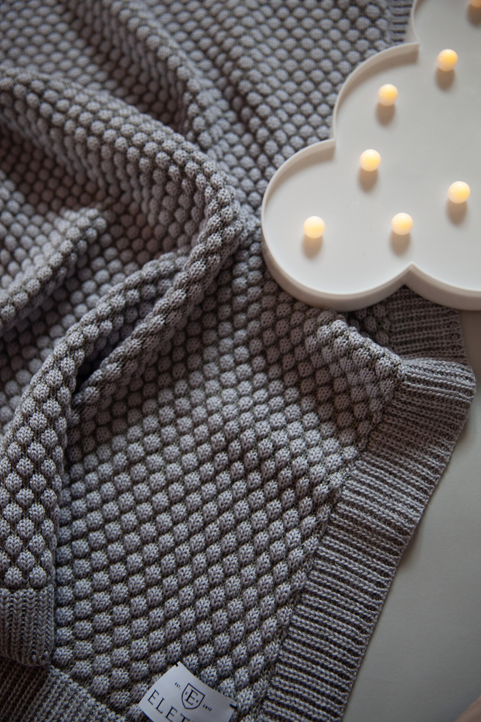 Wool Baby Blanket Knitted Baby Blanket Newborn Gift Baby Etsy