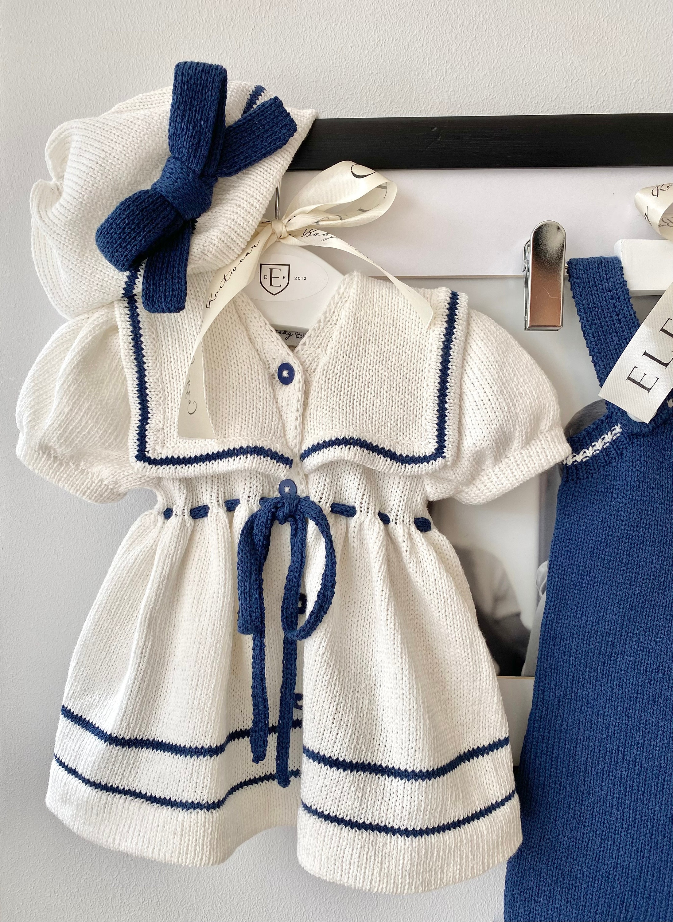 knit dress sneakers Cream Fisherman Sweater Dress Cream / 5