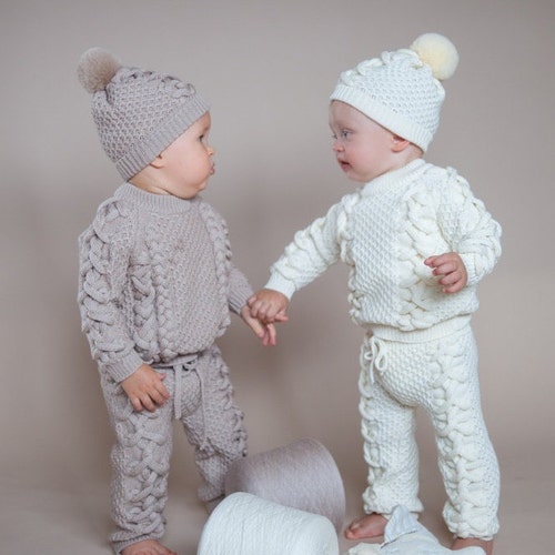 Xanewza Abiti Fotografici Neonati Bambini Uncinetto Lavorato a Maglia Photoshoot Props Animal Costume Set, Tutina Realizzata a Maglia per Neonato, Motivo Leoncino