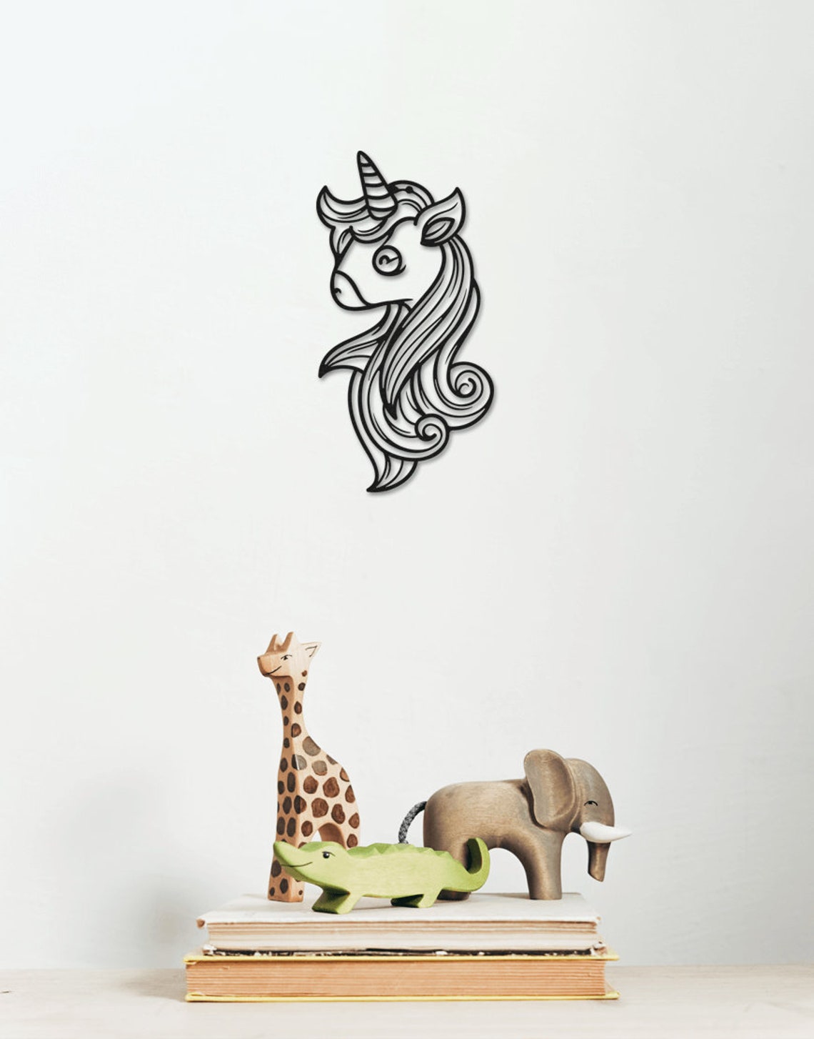 Unicorn Wall Art / Unicorn Wall Decor / Nursery Wall Decor / Etsy
