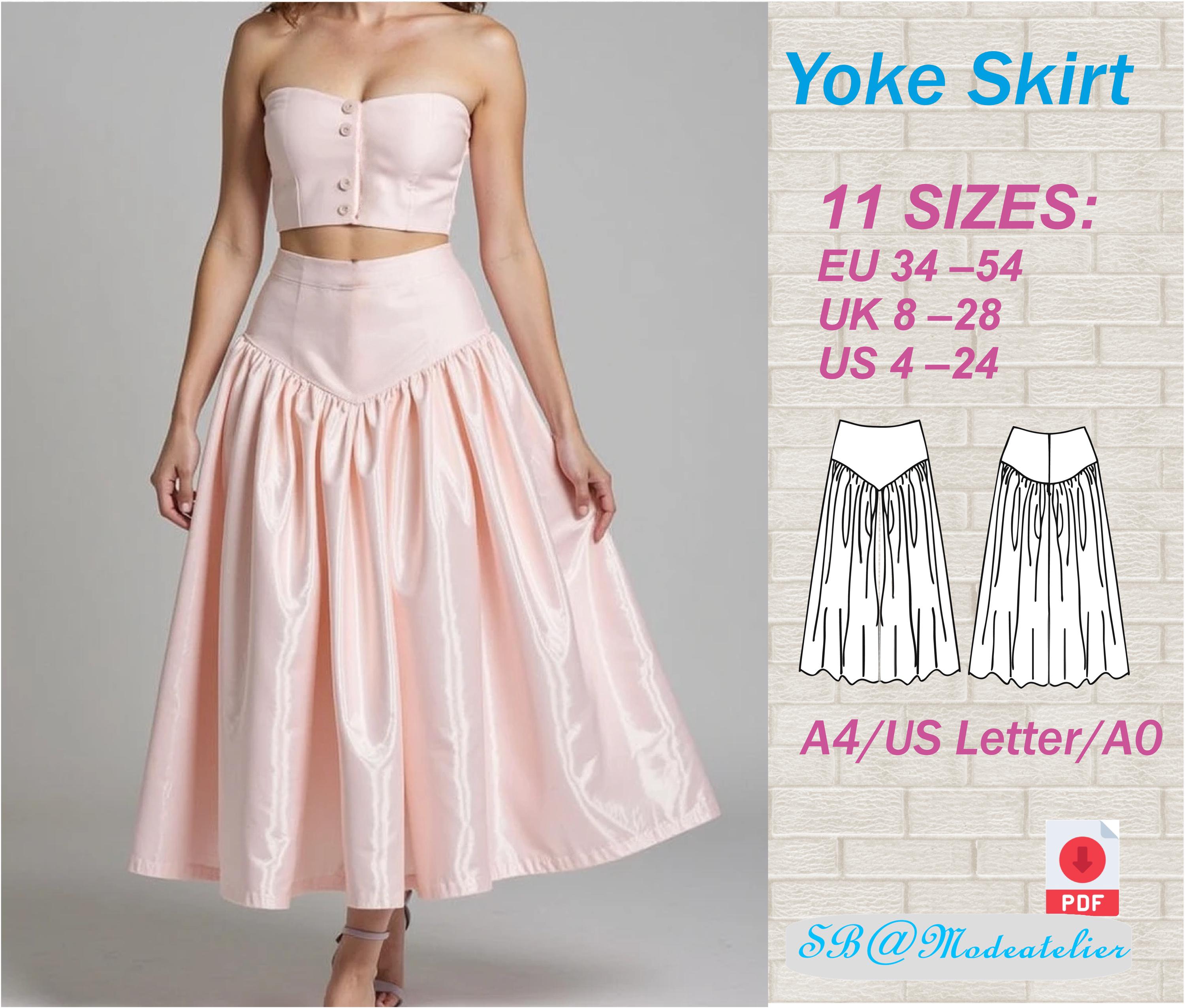 Drop Yoke Skirt Canada