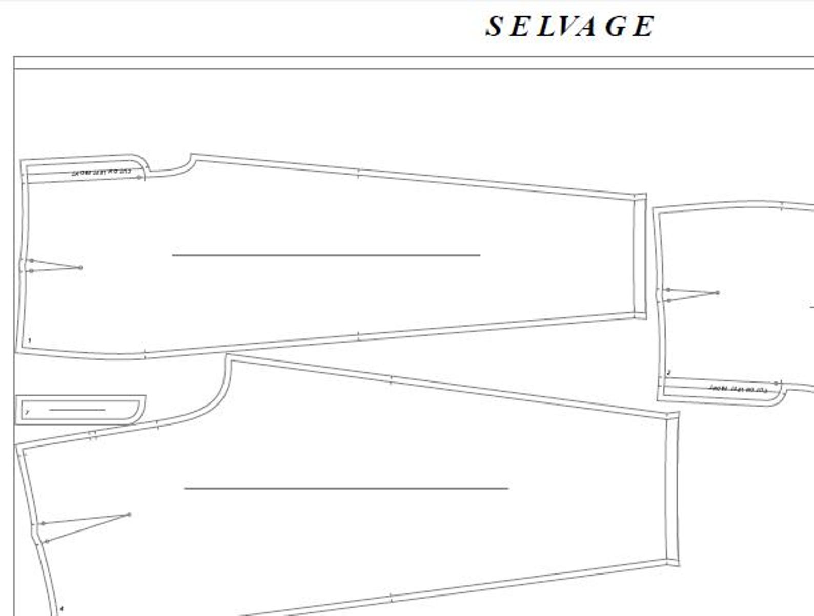 Peg Leg Chino Pants Sewing Pattern: High Waist, XXS-10XL (PDF Pattern ...