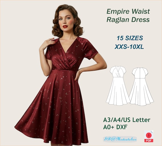 empire waist style dress Empire-Waist Sleeveless Midi Dress Black White block / S