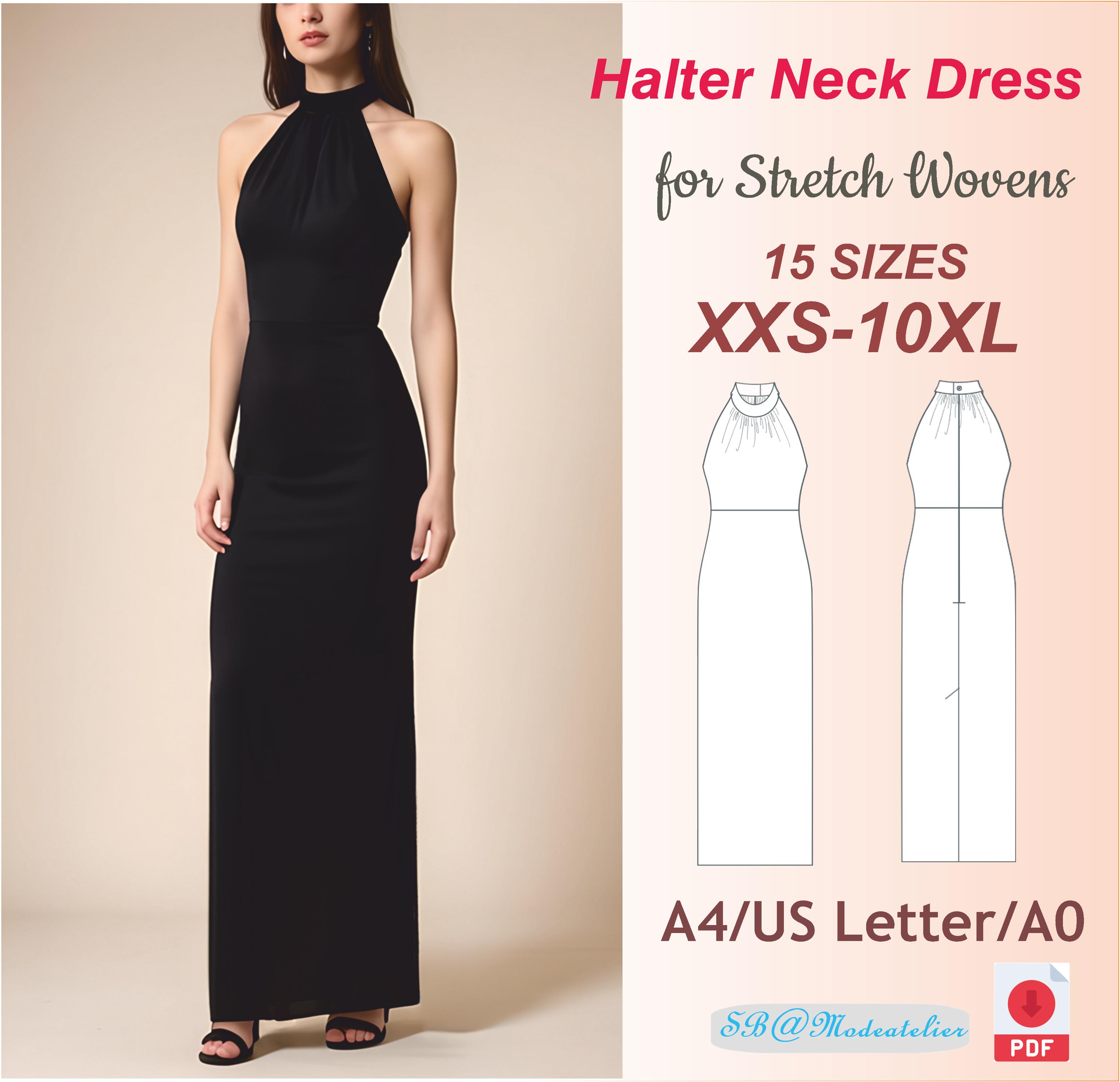 ◆Since Then◆ Serenity Halter Neck Long Dress Serenity Halterneck Long Dress – SINCETHEN