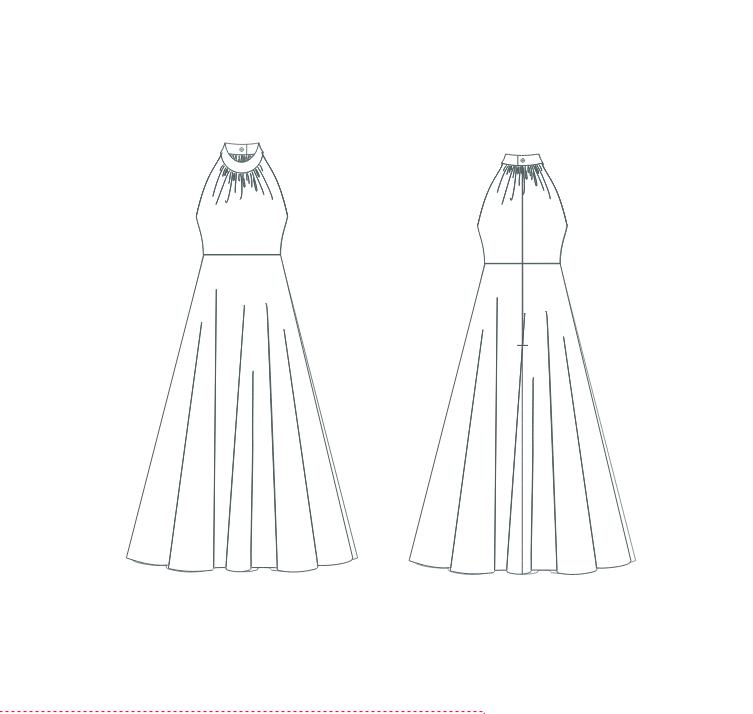 sachin and babi light blue dress Discover 67 drawing and design and halter dress flat sketch ideas