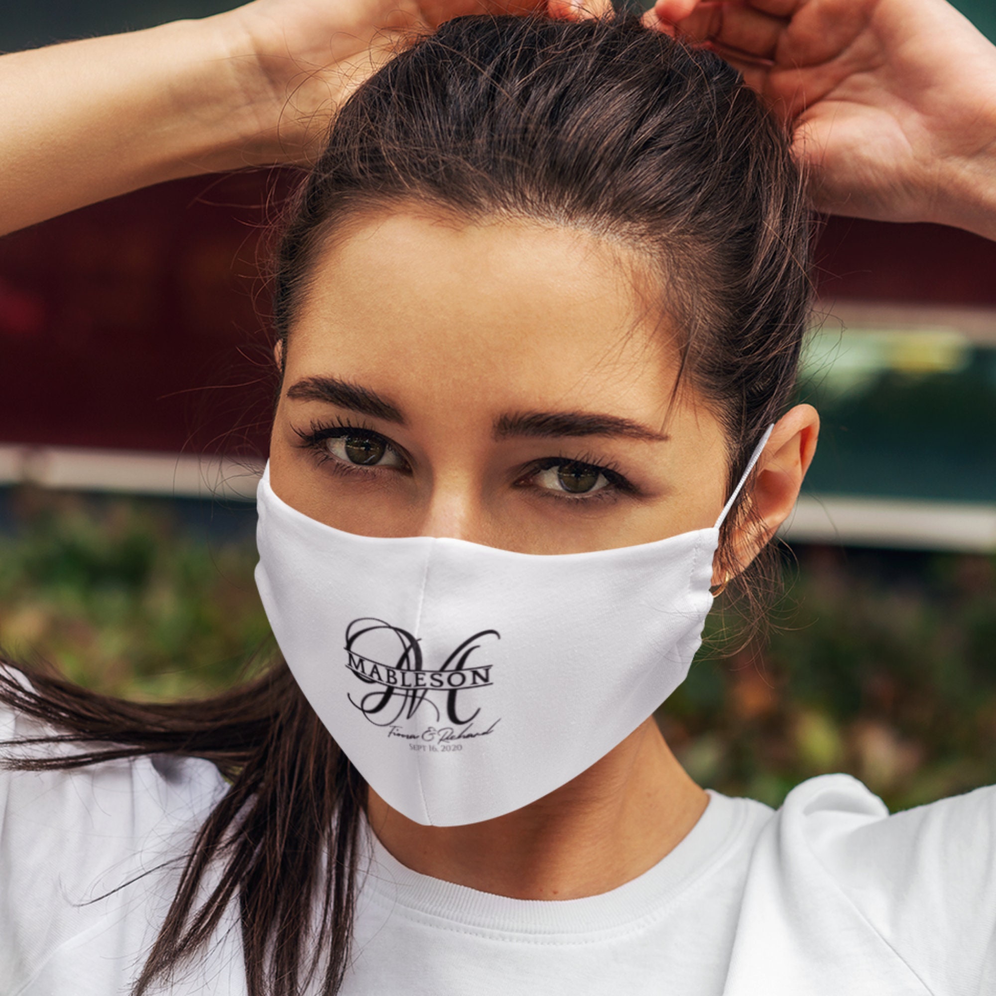 Custom Face Mask For Wedding Guests Wedding Masks | Etsy