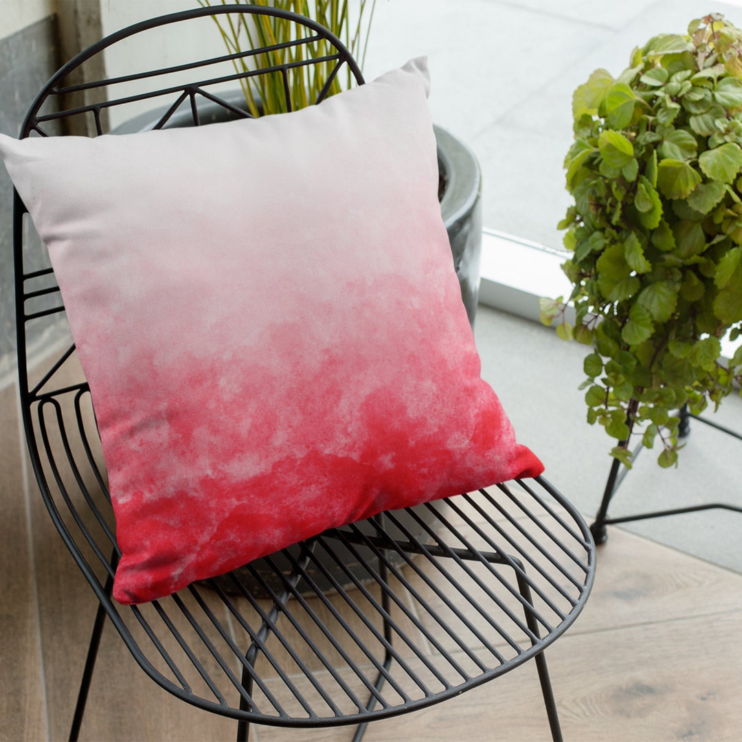 Pink tie dye cotton cushion cover 40x60cm (inner optional)