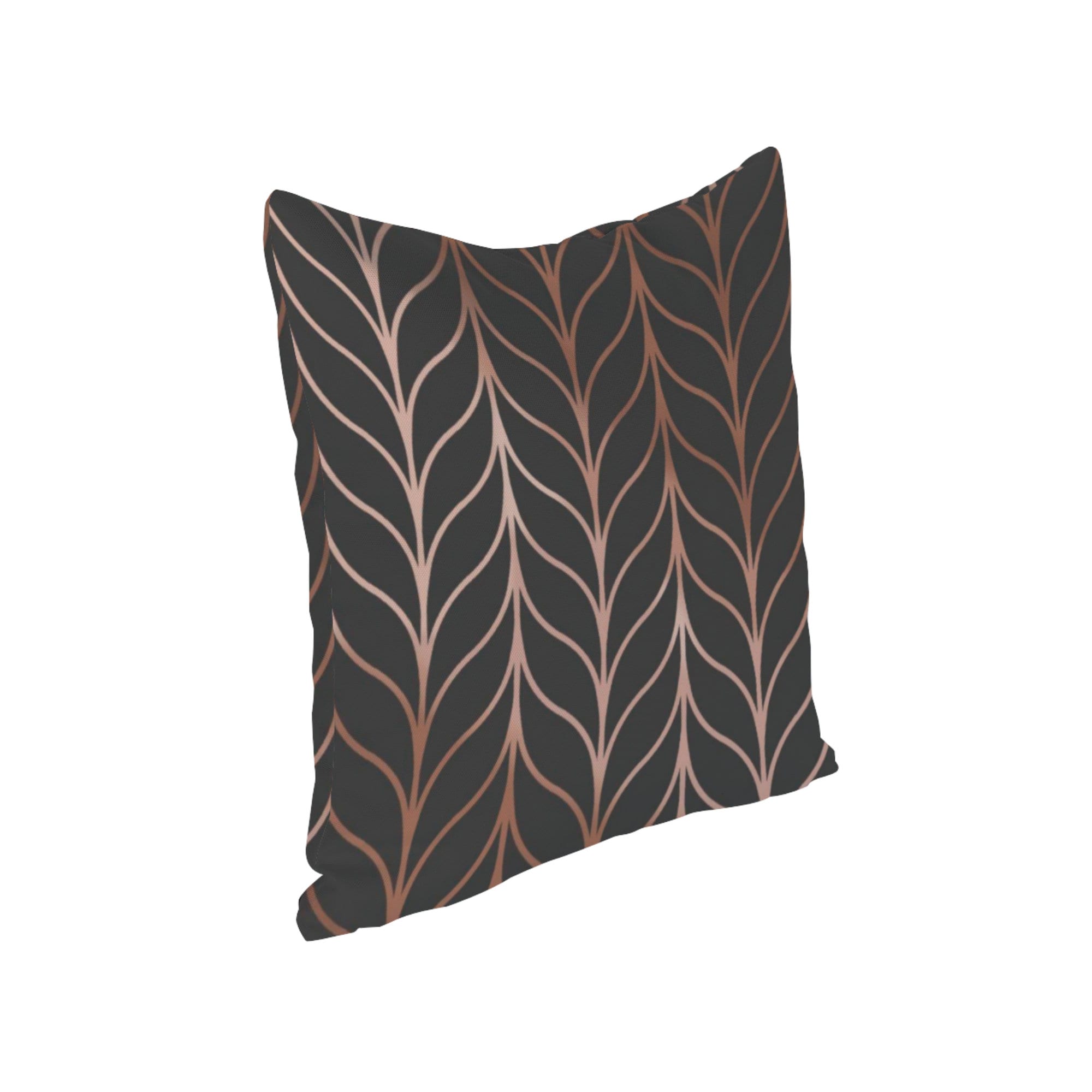 Geometric Grey Rose Gold Cushion Covers Art Deco Cushion