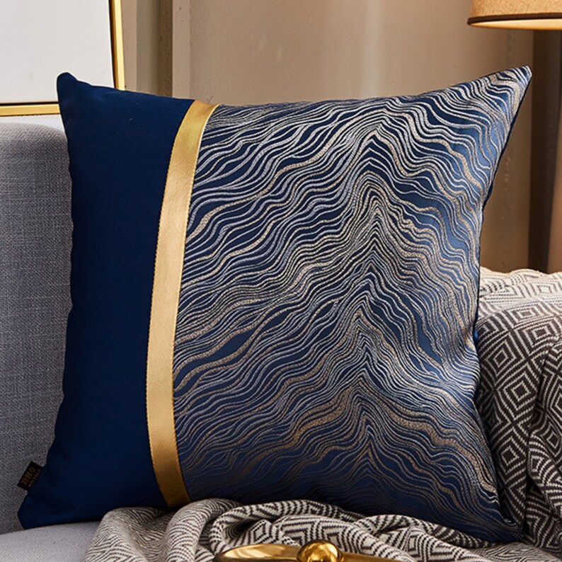 Abstract Cushion Covers 45x45 18x18 Pillow Covers Decorative Etsy UK