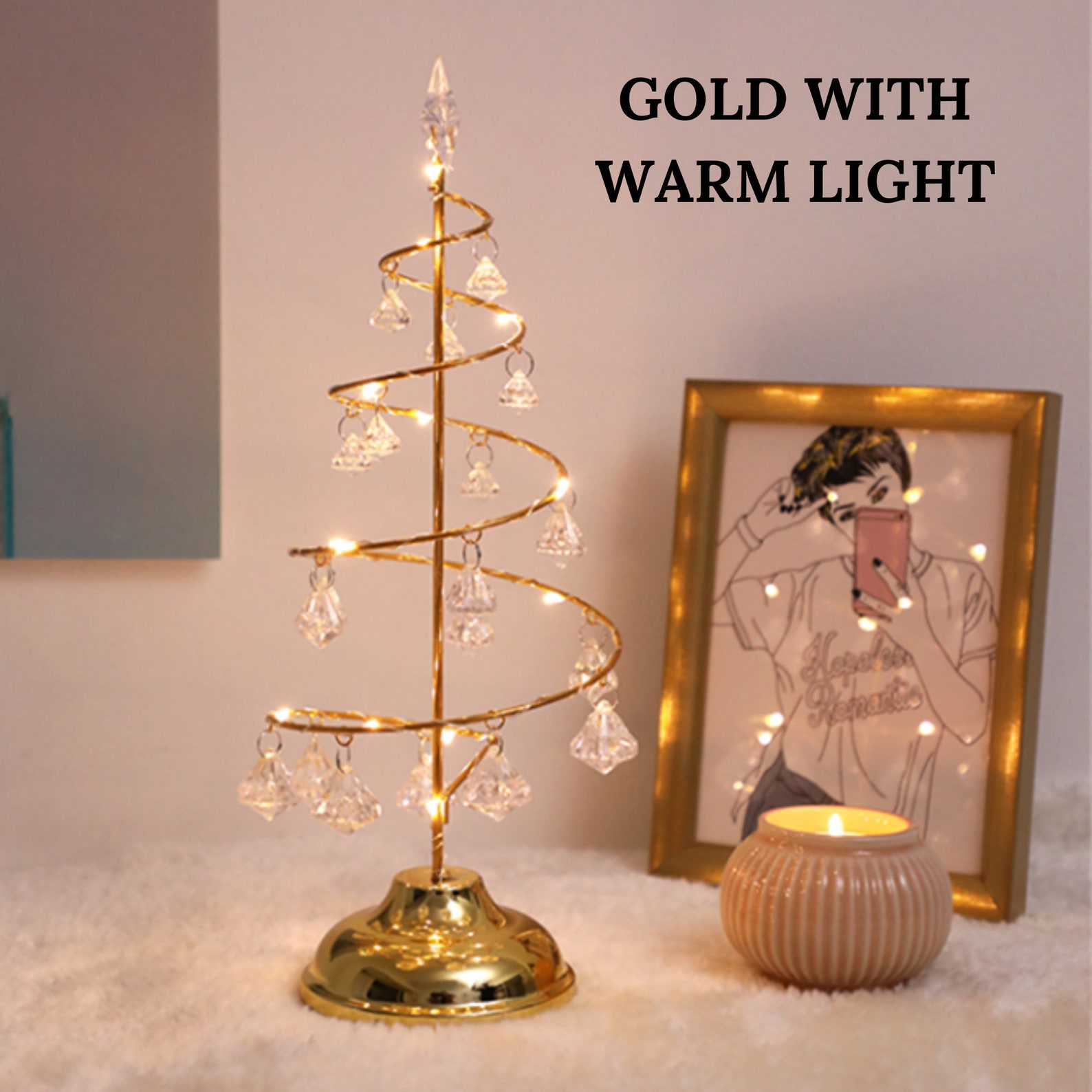 Led Christmas Tree Ornaments 