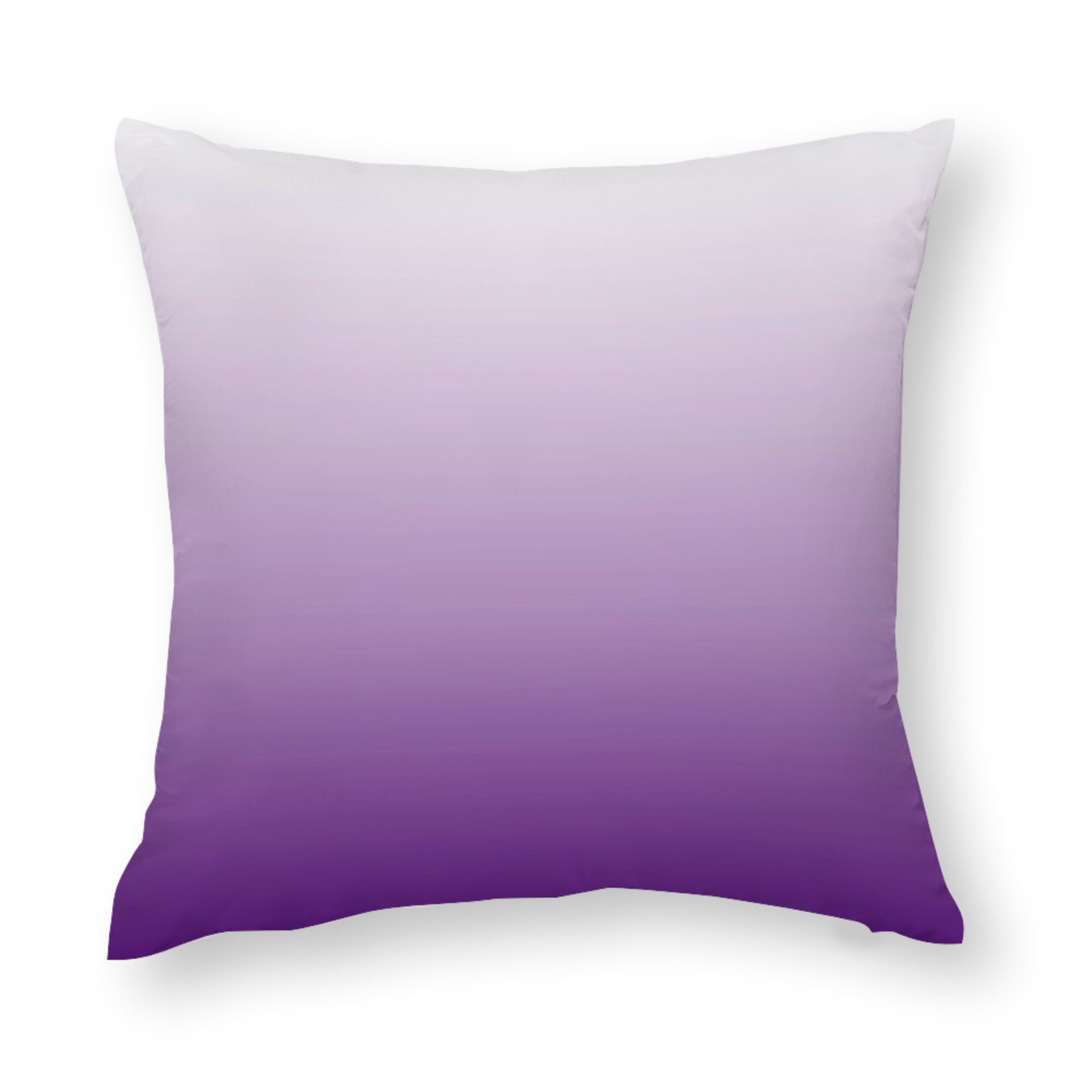 Purple Pillow Cover Ombre Cushion Covers Dipdye Pillow Etsy