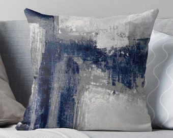 small blue cushions