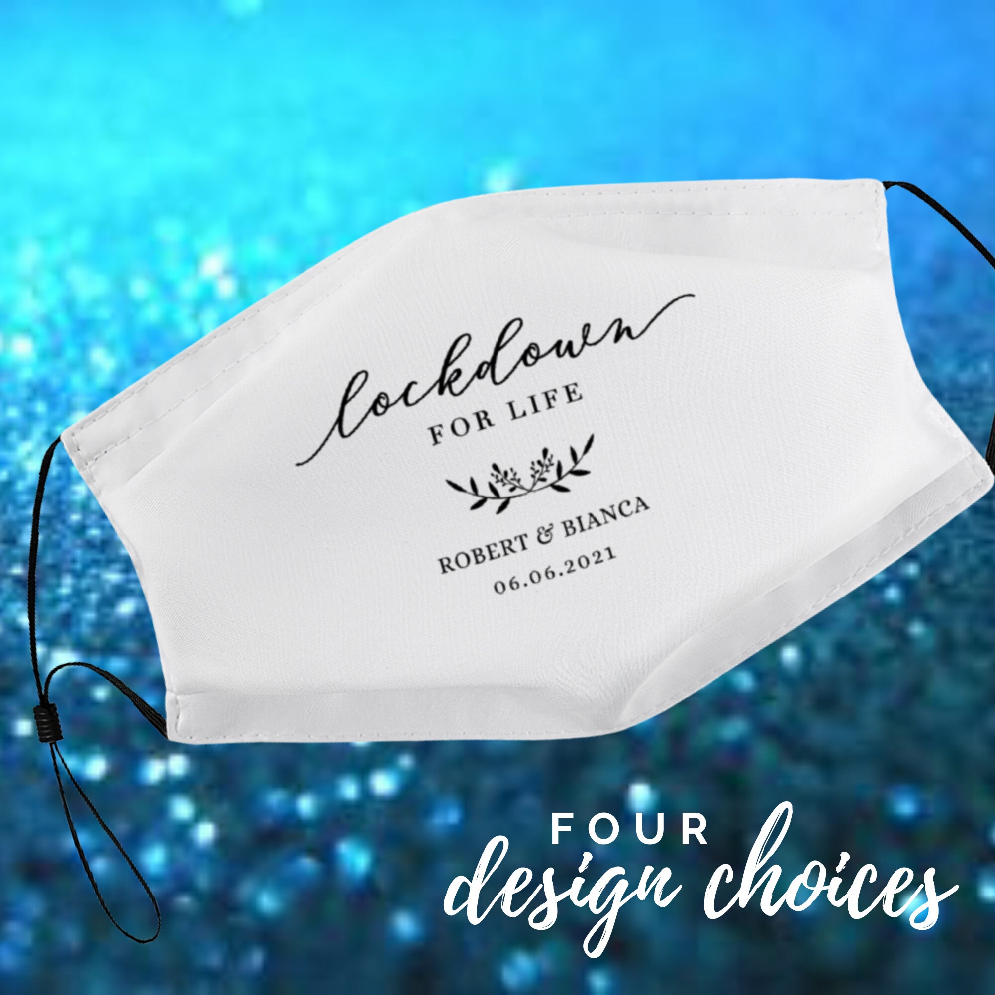 Wedding Masks For Guests Face Masks For Wedding Guests Etsy