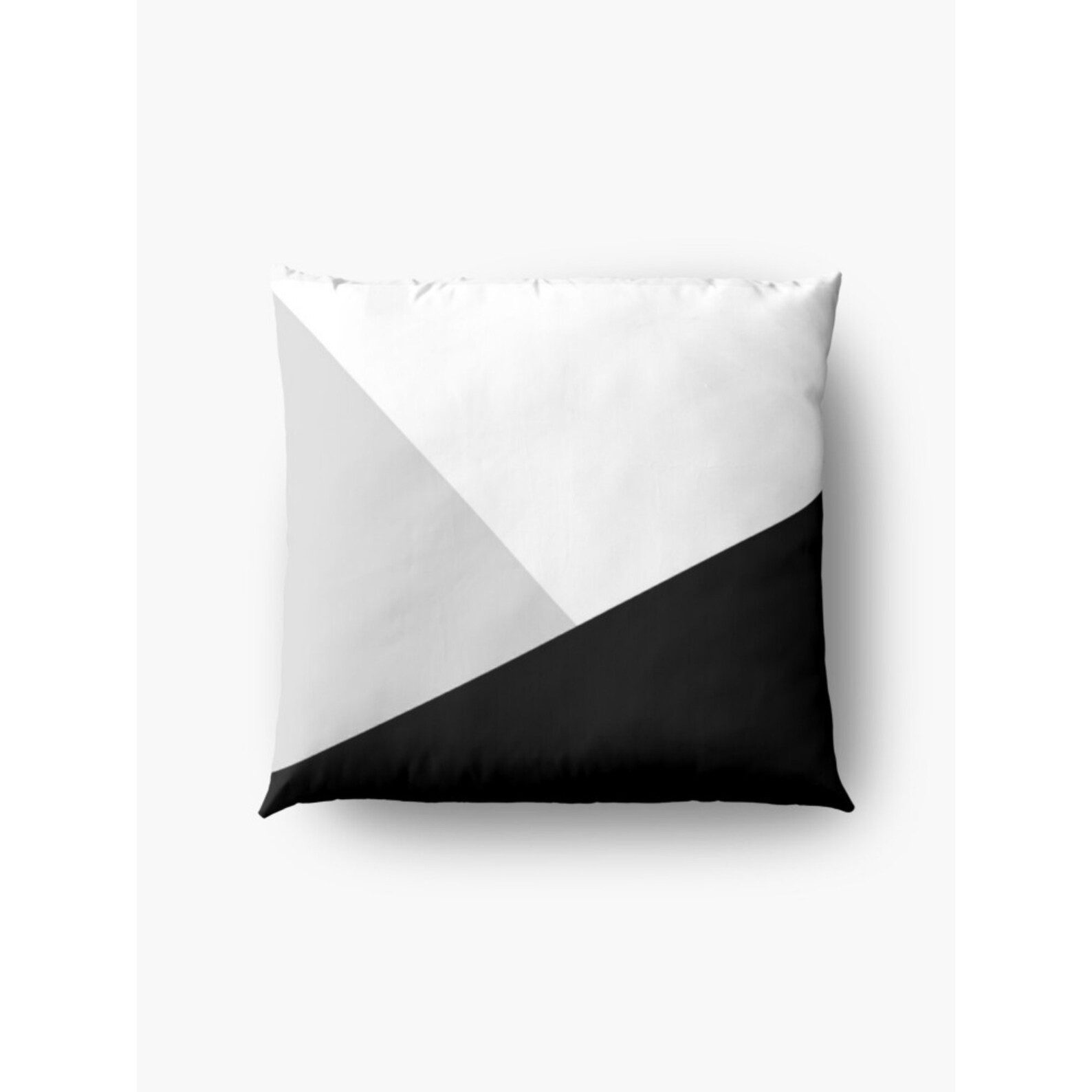 Black White & Grey Pillow Cover Geometric Cushion Cover Etsy UK