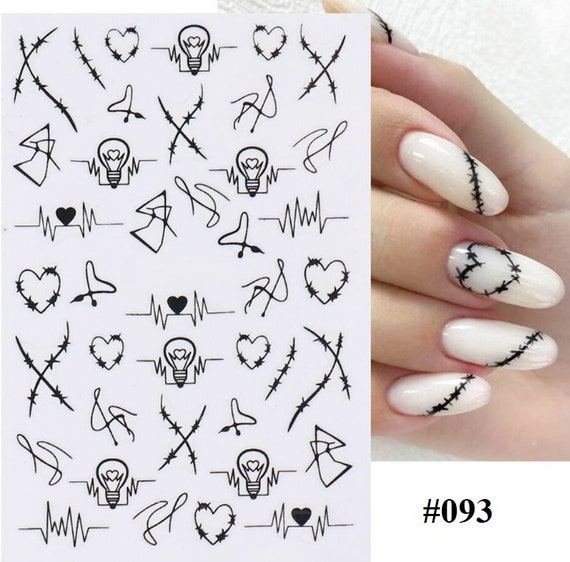Wire nail rings. | Korean nail art, Nail ring, Korean nails