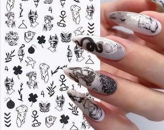 +クロムハーツ+ Nail Decal ネイルデカール5種 \"正規品\" クロムハーツ+ Nail Decal ネイルデカール5種 
