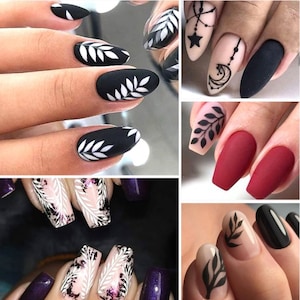 Nail Art Water Decals Nail Stickers Nail Art Floral Stickers Nail Designs Transfer Nail Wraps