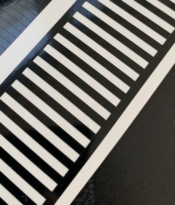 Straight Lines Nail Stencil Straight Tape for Nail Art Etsy