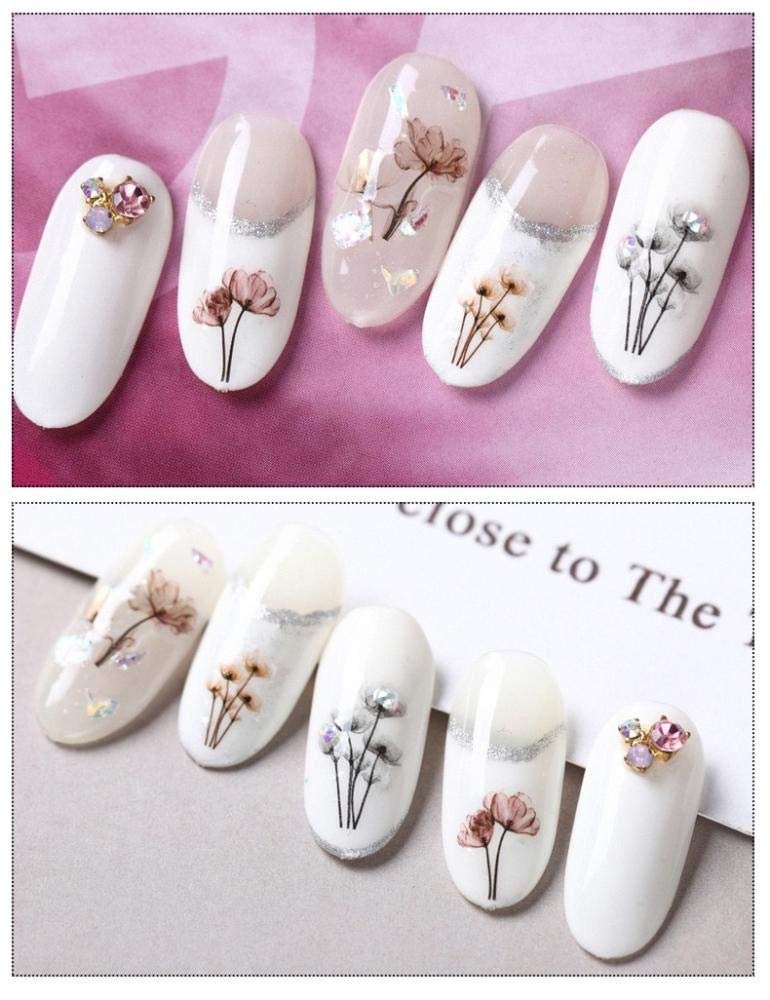 Nail Art Decals Self-adhesive Stickers Water Effect Flowers - Etsy