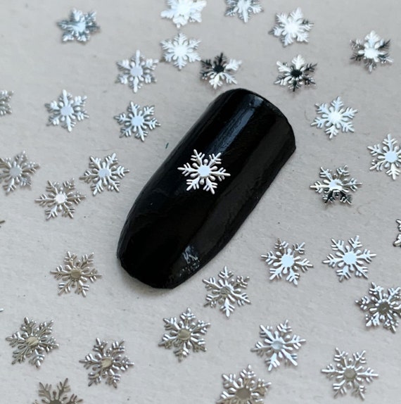 Resin Cab - Round Small, Snowflake Resin Cab - Round Small, Snowflake