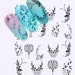 Nail Art Water Decals Nail Stickers Nail Art Floral Modern - Etsy