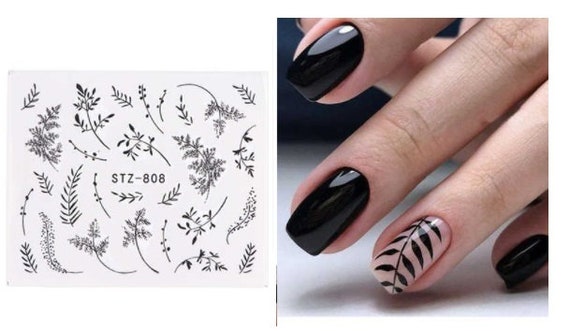 Waterproof Water Transfer Nails Art Sticker Beautiful Flower Design Girl  And Women Manicure Tools Nail Wraps Decals Xf1013 - Stickers & Decals -  AliExpress