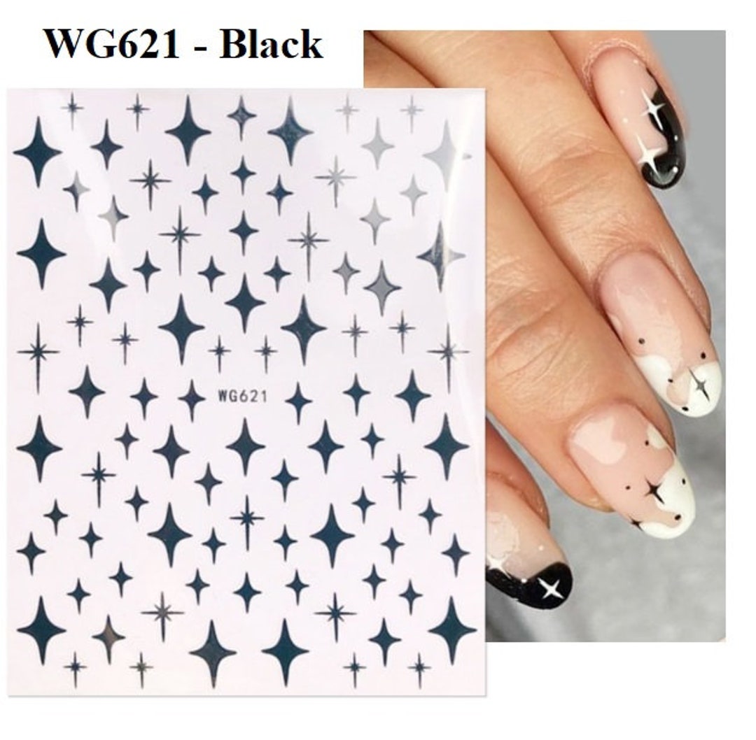 3D Nail Art Sticker for Personal/Parlour at Rs 150/pack in Mumbai | ID:  20544038762