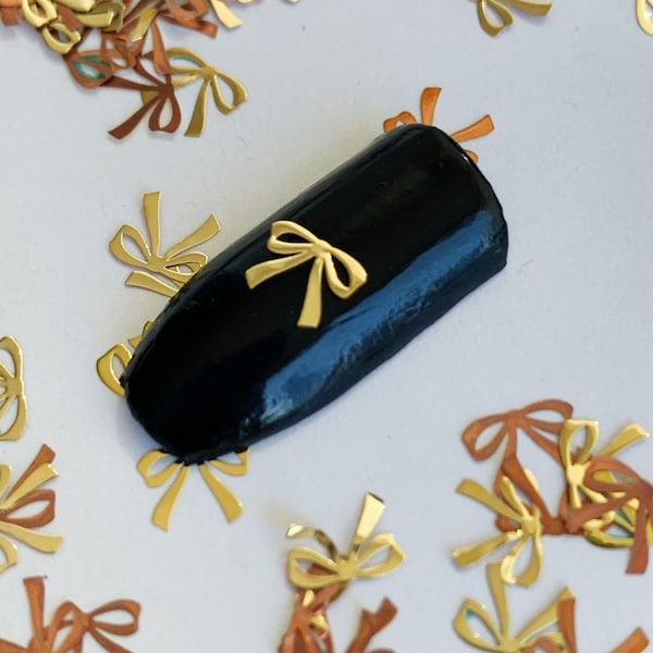 Gold Metal Ribbon - Etsy