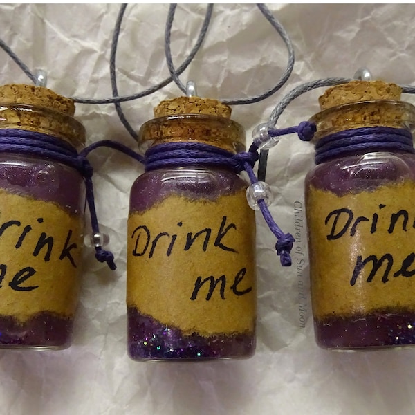 Drink Me Necklace