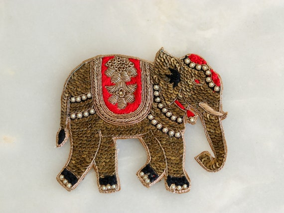 Handmade Fire Om Mandala Embroidered Patches Handmade Fire Om Mandala Embroidered Patches