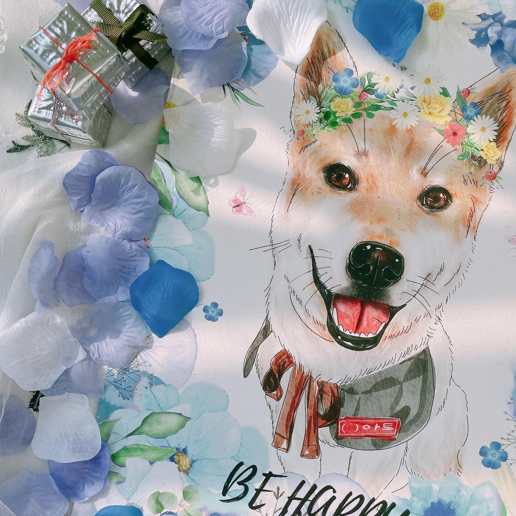 Dog artwork Dog art print Dog lover Dog lovers gift dog Etsy