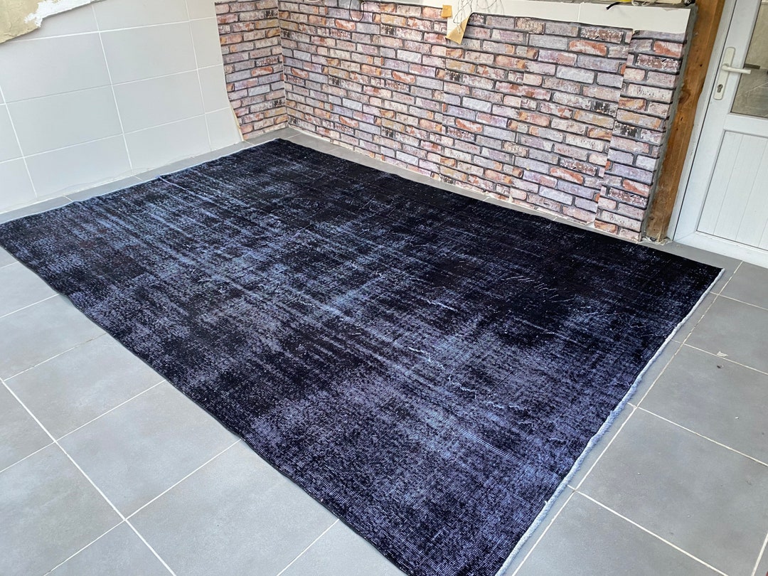 10'4 X6’9feet,plus Size Area Rug, Black Bohemian Area Rug, Area Boho ...