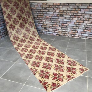 10&#39;4x2&#39;9feet,unique runner rug,brown runner rug, runner boho runner rug,aztec tall rug,moroccan runner rug,traditional rug,runner rug, rugs