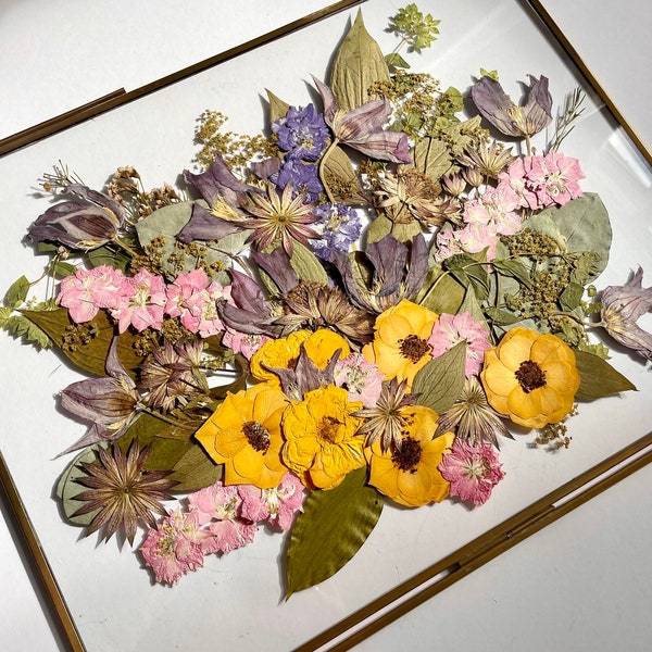 Pressed Flower Frame Etsy UK