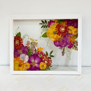 Deposit Only - Wedding flower pressing, Bridal bouquet framing, Bespoke flower frame, Send in service, Pressed bridal bouquet- DEPOSIT ONLY