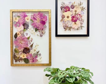 Wedding Bouquet Pressing Deposit: Bespoke Bridal Flower Frame Service