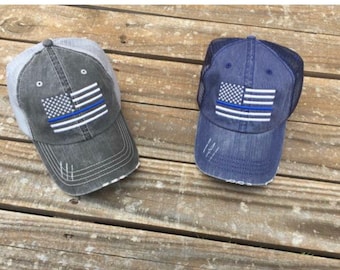 Back the Blue Hat - Etsy