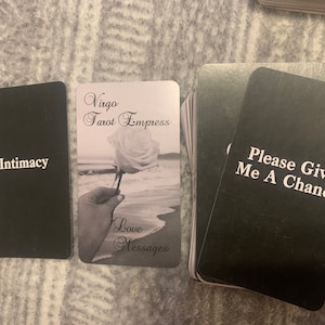 Maagd Tarot Keizerin Love Berichten Oracle Tarot Card Deck