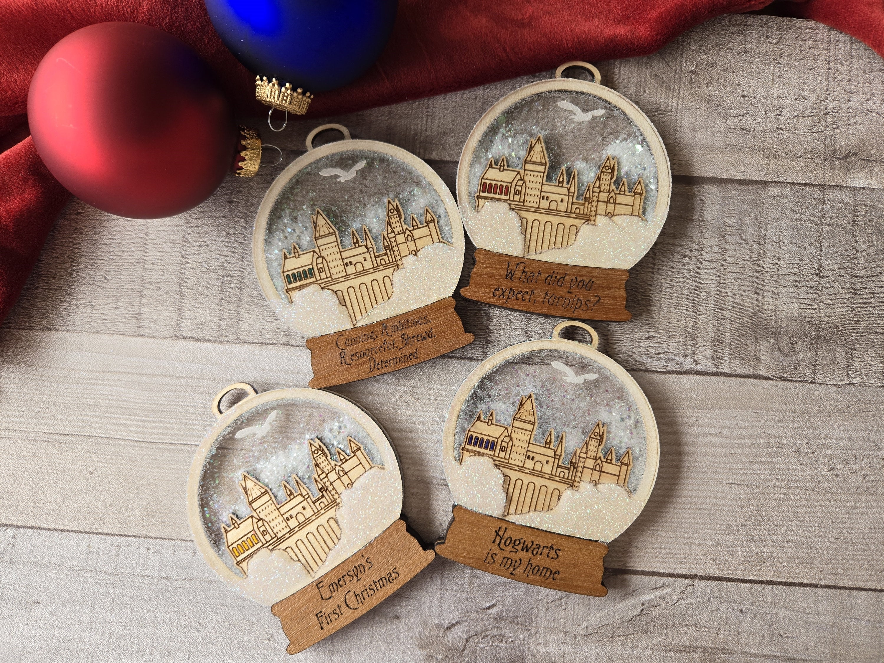 Personalized Wizarding Series Christmas/Holiday Ornament