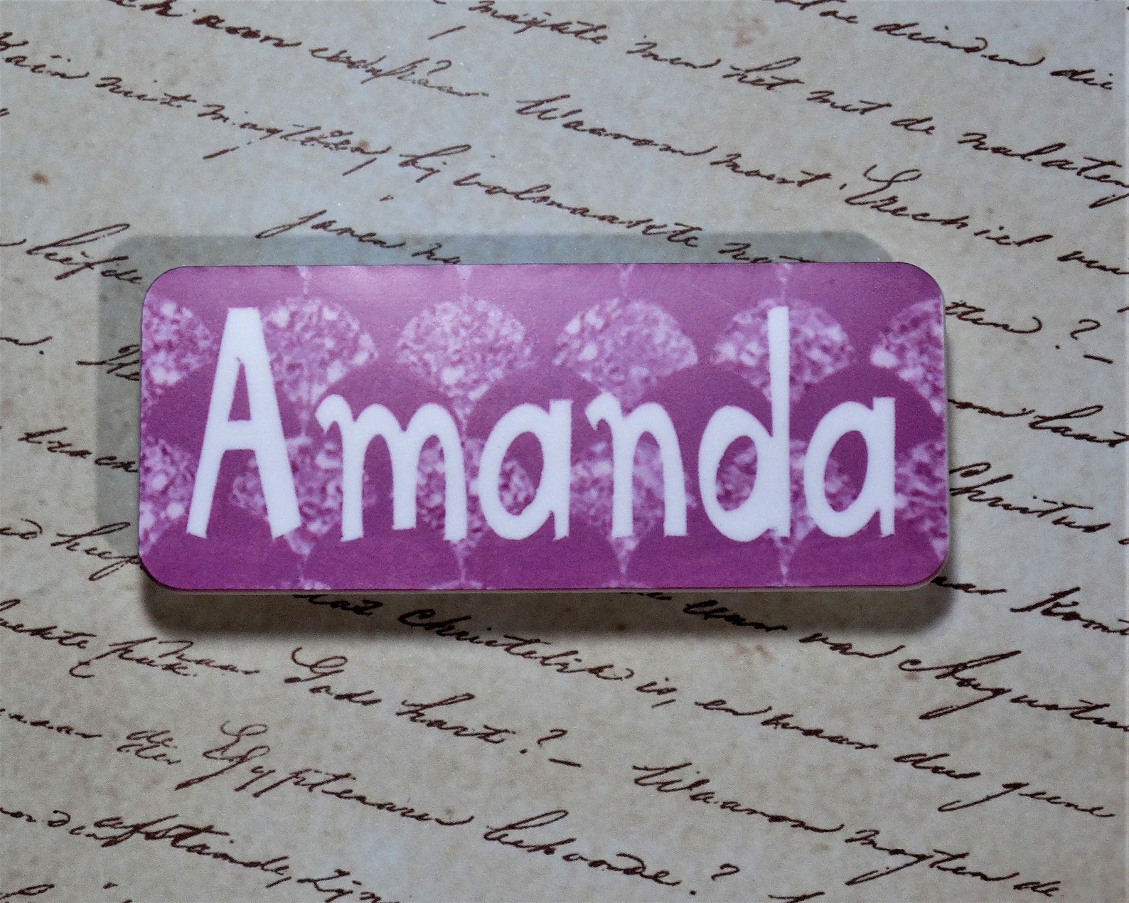 Personalized Name Tag Etsy