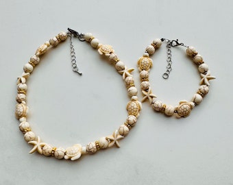 Matchy set - Ketting voor huisdier - Armband voor mama - Zomerketting