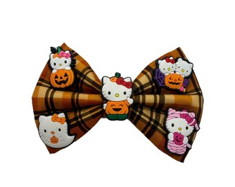 Sparkly Halloween Dog Bow Tie | Sparkly Pet Bow | Handmade Dog Accessory | Fantasy Pet Fashion | Cat Bow Tie