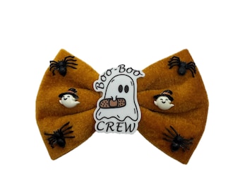 Sparkly Halloween Dog Bow Tie | Sparkly Pet Bow | Handmade Dog Accessory | Fantasy Pet Fashion | Cat Bow Tie